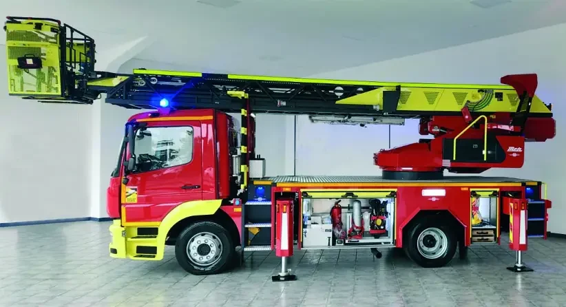 Camion Metz terminé