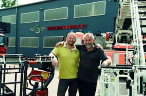 Les deux dirigeants du groupe allemand
